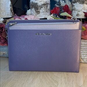 💙 Michael Kors Jet Set Travel XL Pop Out Clutch Wristlet